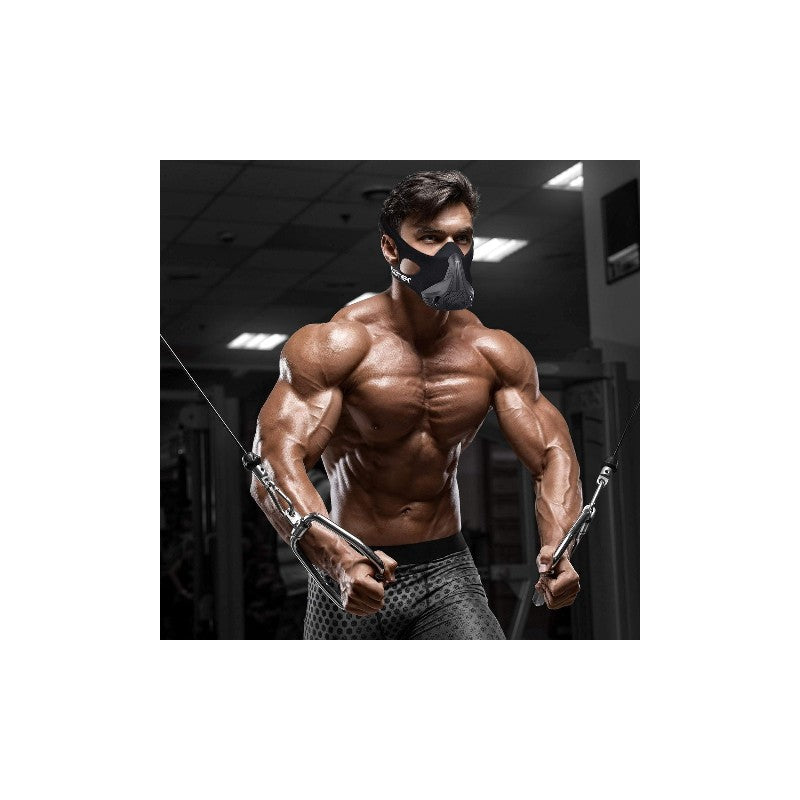 Training Mask Workout Breathing Mask for Men and Women - Adjustable Resistance Levels - Increase Lung Capacity and Endurance - Ideal for Jogging, Sports, Cycling, Fitness