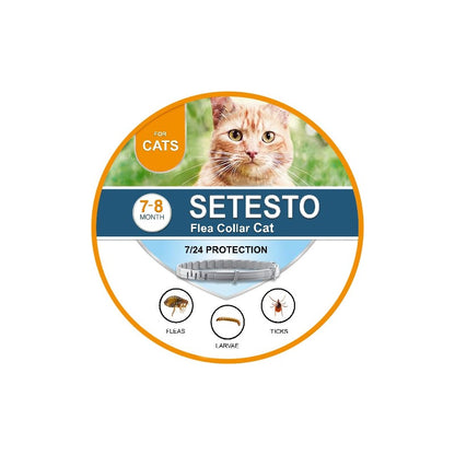 Setesto Repellent Flea Dog Collars Treatment with Clips Reflectors Suitable for Large Dogs Adjustable Design